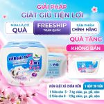 VIÊN GIẶT XẢ CHĂN MỀN