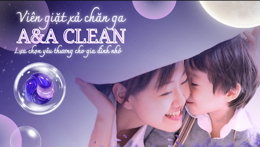 Viên giặt chăn ga lavender a&a clean giúp bạn thư giãn hơn